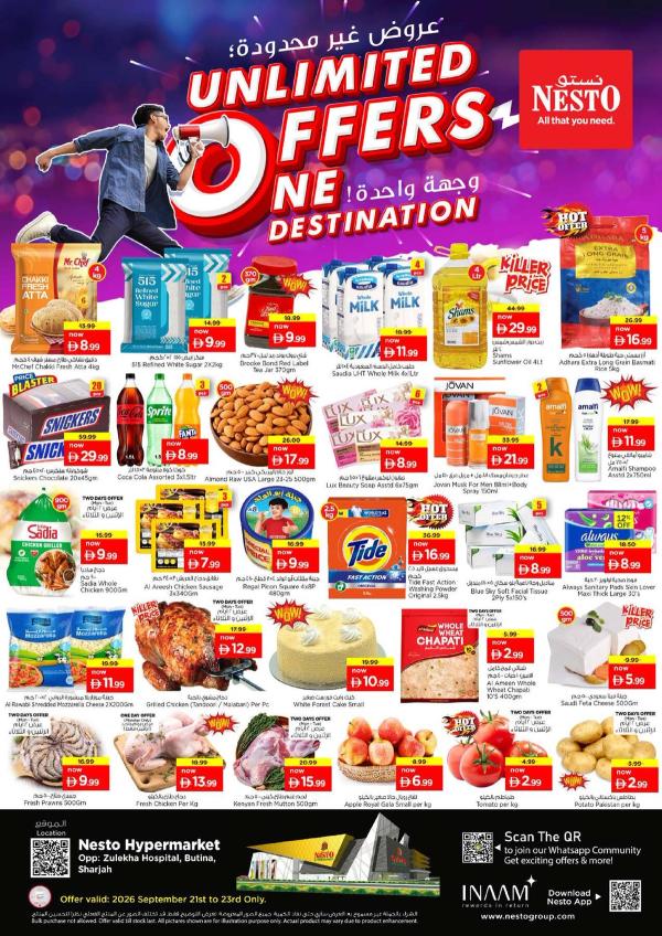 Midweek Deals
