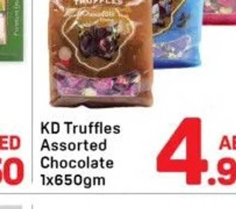 KD Truffles Assorted Chocolate 1x650gm
