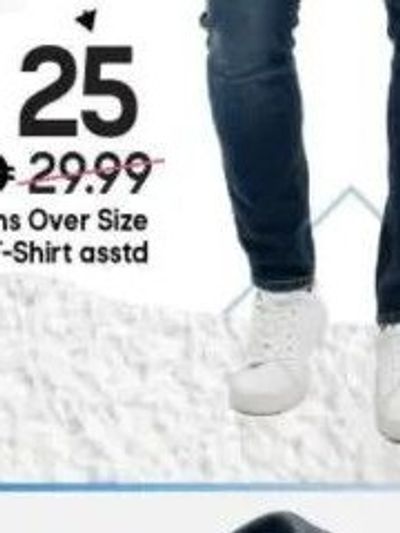 Mens Over Size T-Shirt asstd