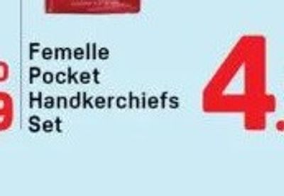 Femelle Pocket Handkerchiefs Set