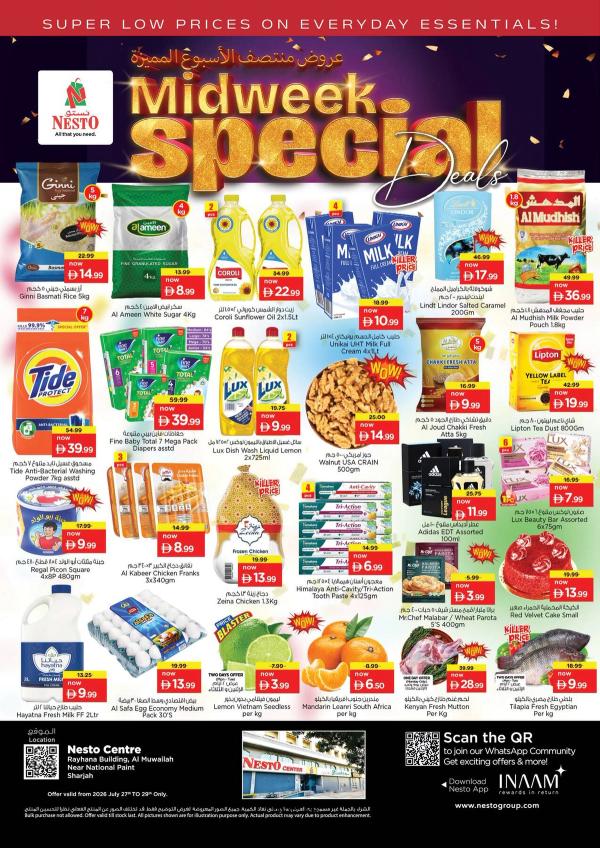 Midweek Deals