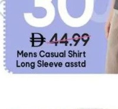 Mens Casual Shirt Long Sleeve asstd