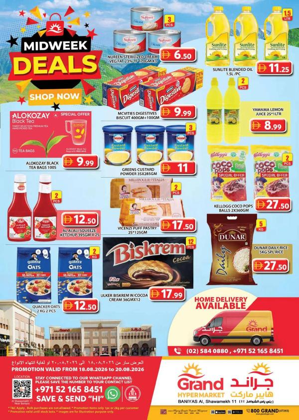 Midweek Deals