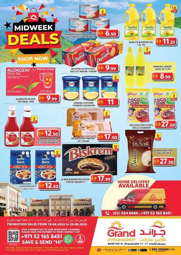 Midweek Deals
