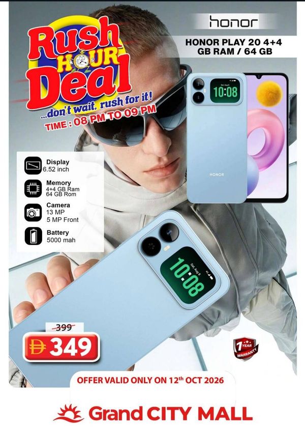 Rush Hour Deal