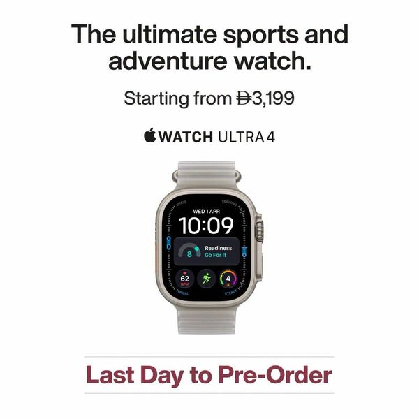 Sale On Apple Watch Ultra 4 from Jumbo until 30th September