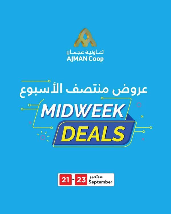 Midweek Deals from Ajman Coop until 23rd September