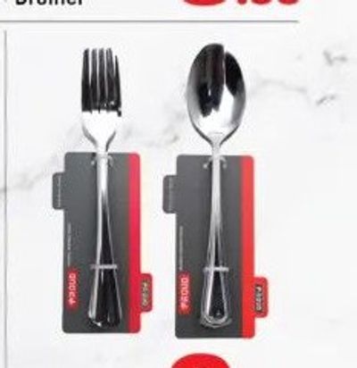 Stainless Steel Spoon or Fork 1x6 pcs