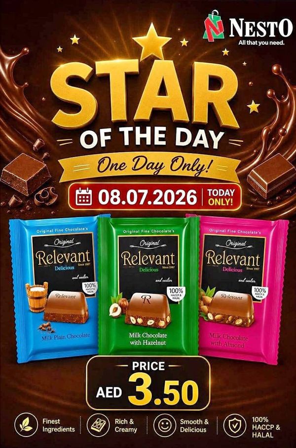 Star Of The Day from Nesto until 8th July