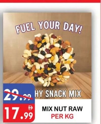 MIX NUT RAW PER KG