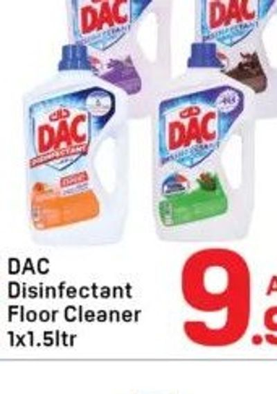 DAC Disinfectant Floor Cleaner 1x1.5ltr
