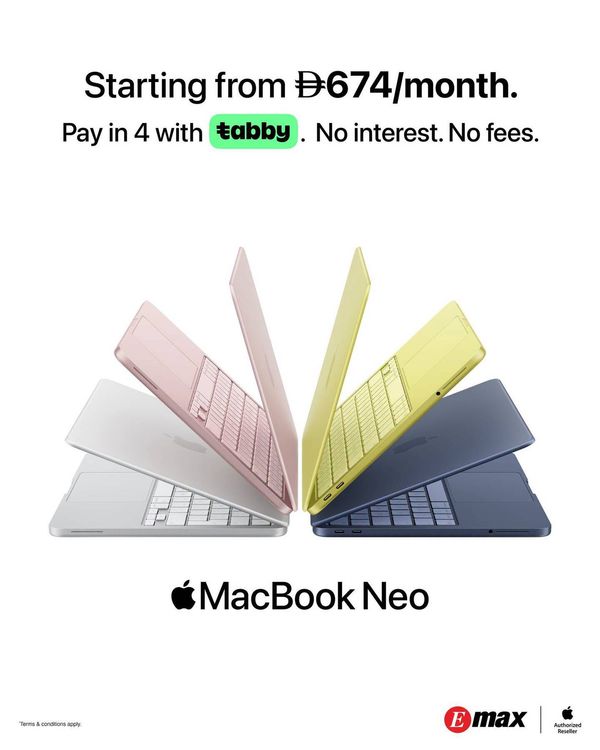 Sale On MacBook Neo from Emax until 31st August