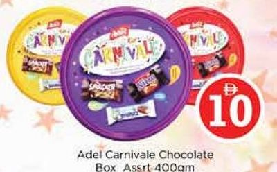 Adel Carnivale Chocolate Box Assrt 400gm