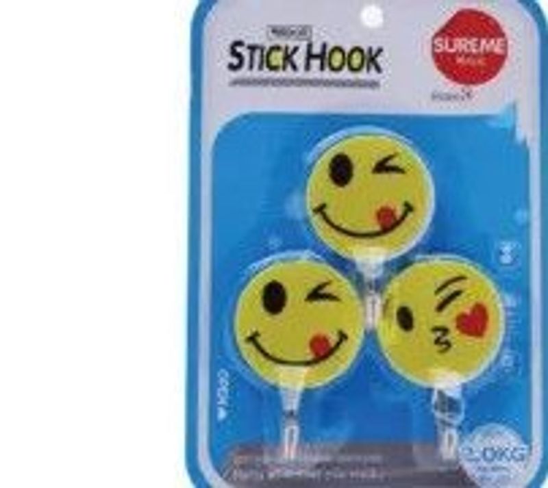 Stick Hook 1x3Pcs