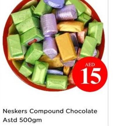 Neskers Compound Chocolate Astd 500gm