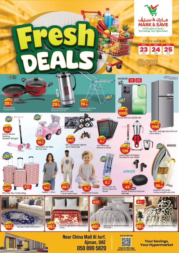 Mega Deals - Al Jurf, Ajman from Mark & Save until 25th March