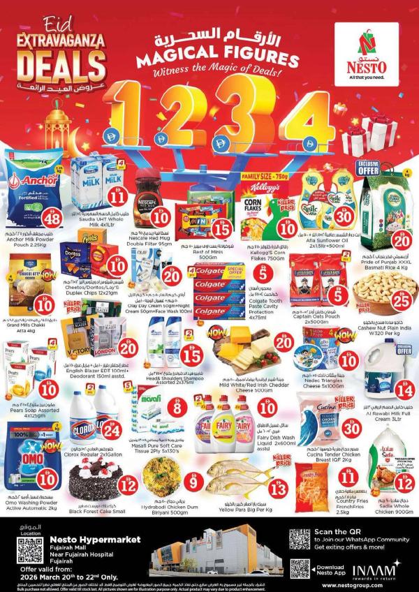 Weekend Grabs - Fujairah from Nesto until 22nd March