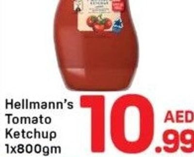 Hellmann's Tomato Ketchup 1x800gm