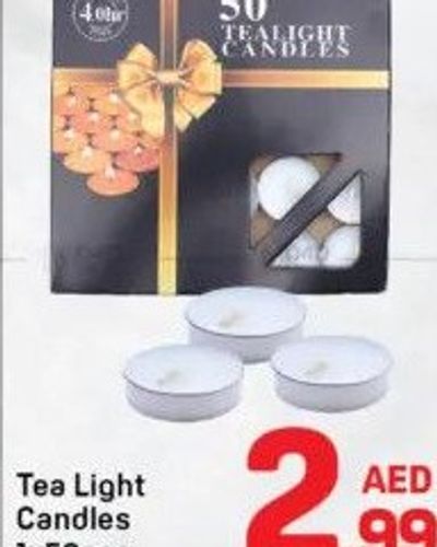 Tea Light Candles 1x50pcs