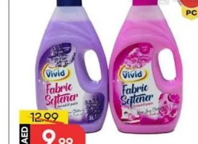 Vivid Fabric Softener Lavender/Rose 3Ltr