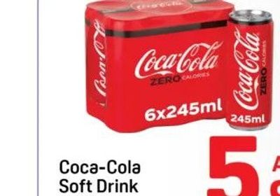 Coca-Cola Soft Drink 6x245ml