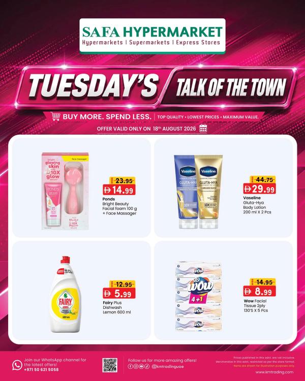 Tuesday's Talk Of The Town