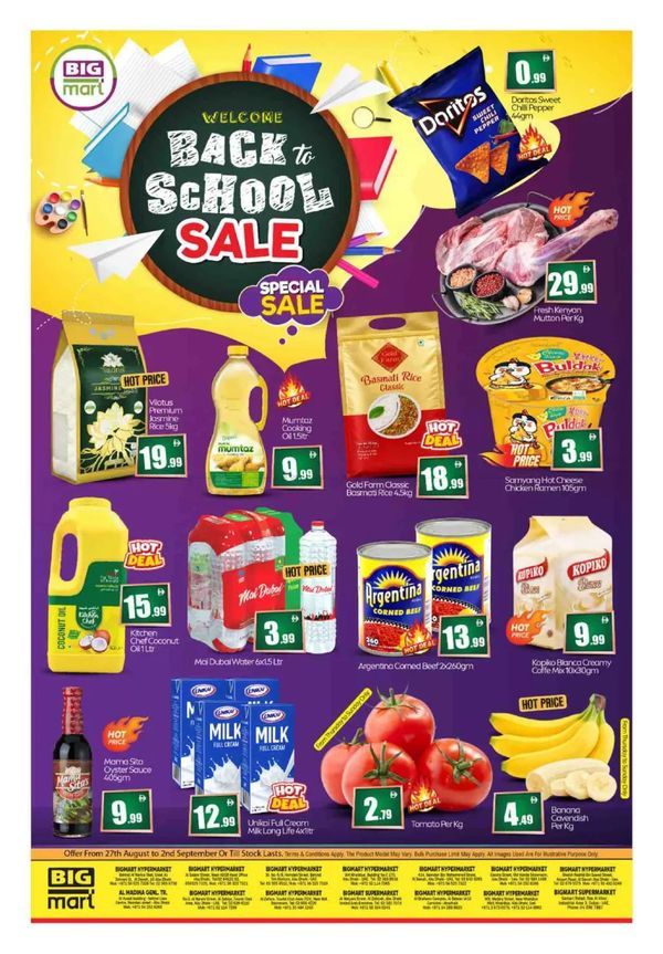 Back To School Sale
