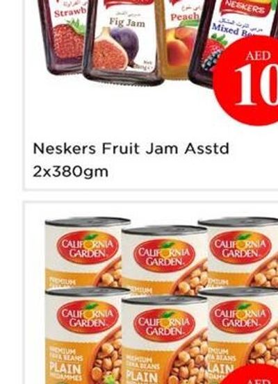 Neskers Fruit Jam Asstd 2x380gm