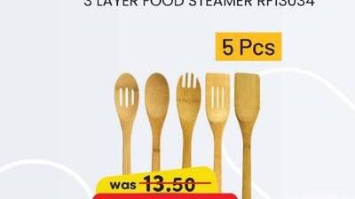 5 PCS BAMBOO KITCHEN TOOL RF5110