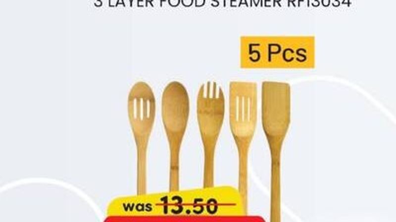 5 PCS BAMBOO KITCHEN TOOL RF5110