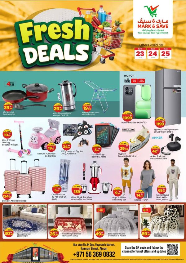 Mega Deals - Industrial Area 1, Ajman from Mark & Save until 25th March