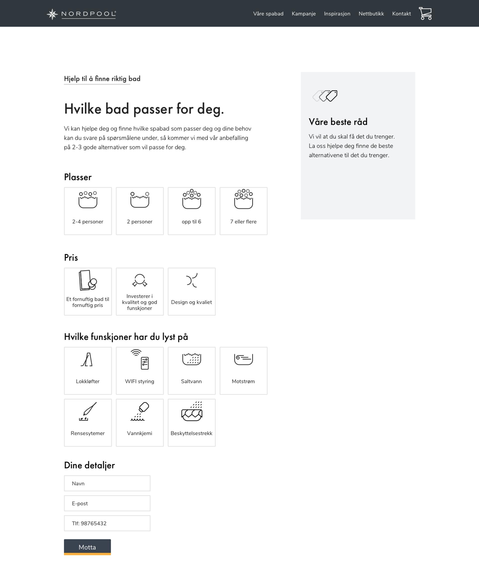 Image/screenshot of Leads generator