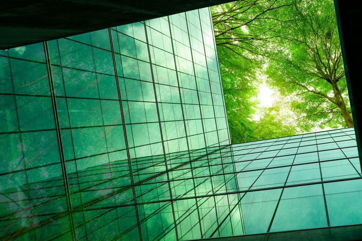un immeuble écologique, engagement durable dans le secteur de l’immobilier d’entreprise