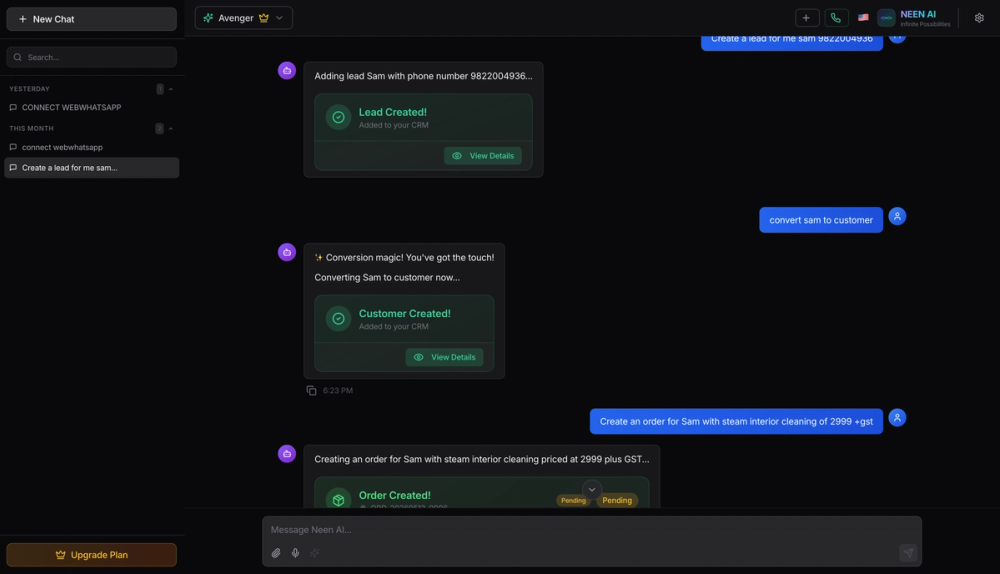 image of NeeN AI CRM