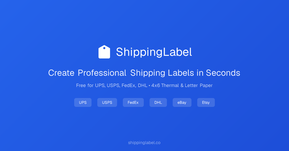image of ShippingLabel.co image of ShippingLabel.co