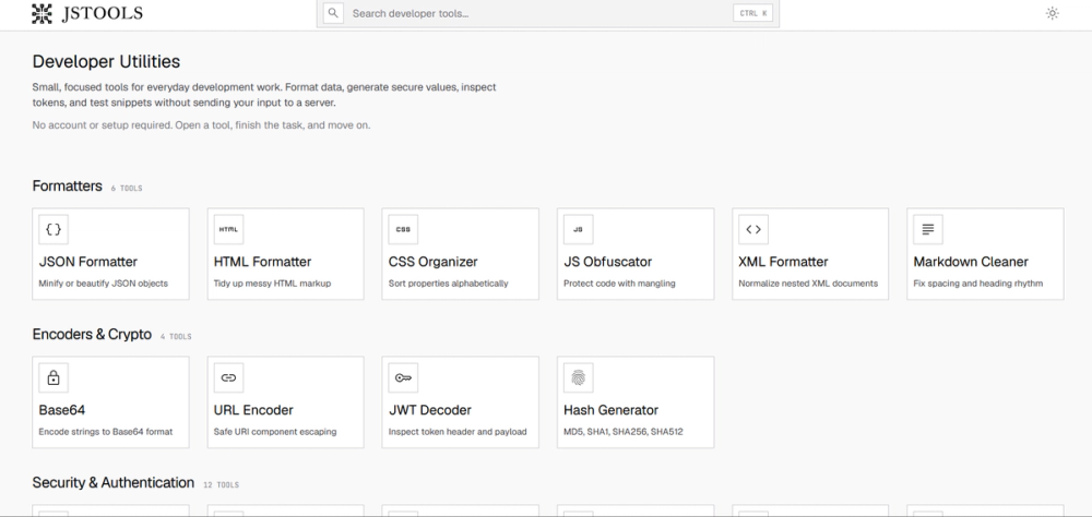 image of JavaScript Tools