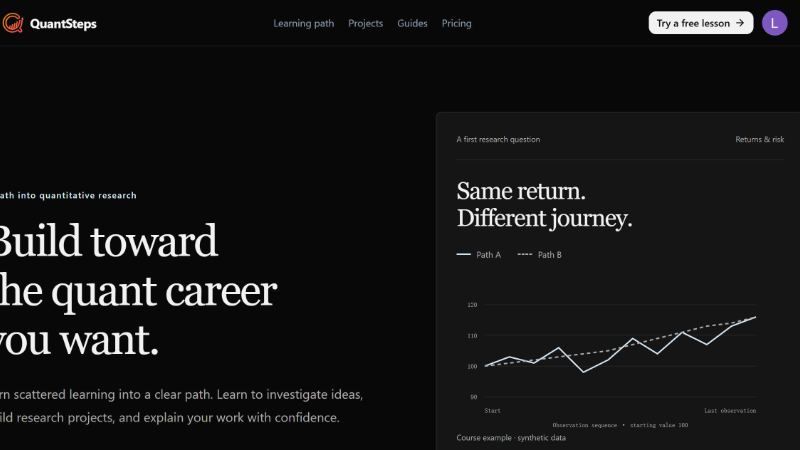 image of QuantSteps