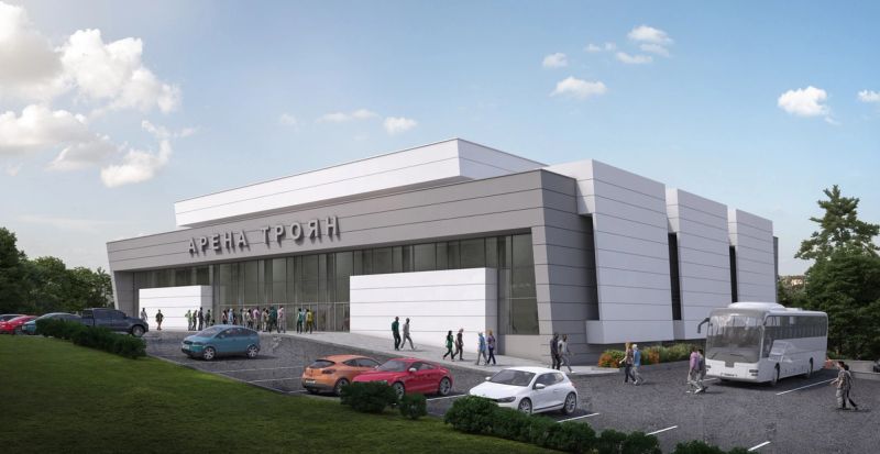 Multifunctional sports hall in district 88, Troyan
