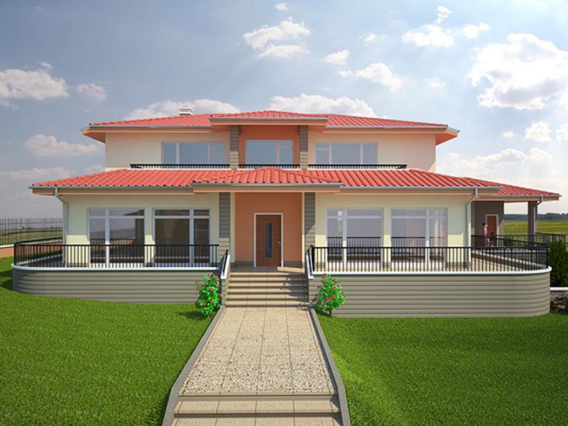 Aturen Two-storey building Emeneks