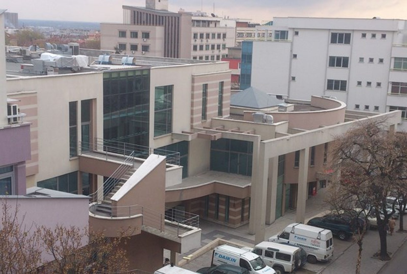 Conceptual design for a centre of business and trade activity  1