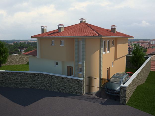 Two-storey residential building for one family 4