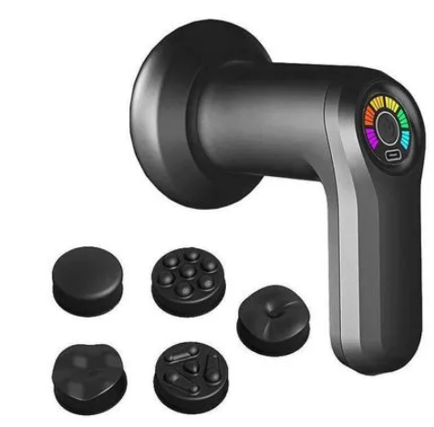 PISTOLA MASAJEADOR - 4 CABEZALES