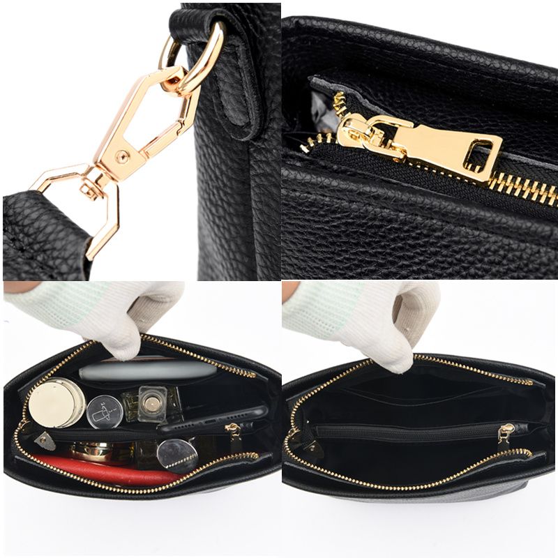 Bolso casual de  cuero genuino