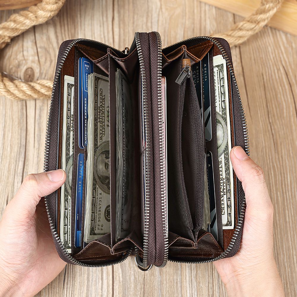 Billetera extra grande elegante