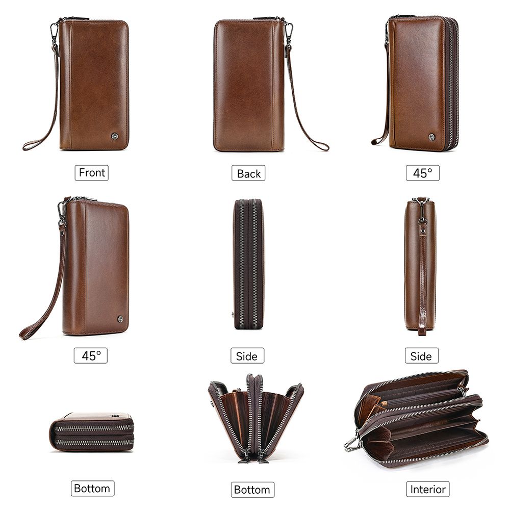 Billetera extra grande elegante