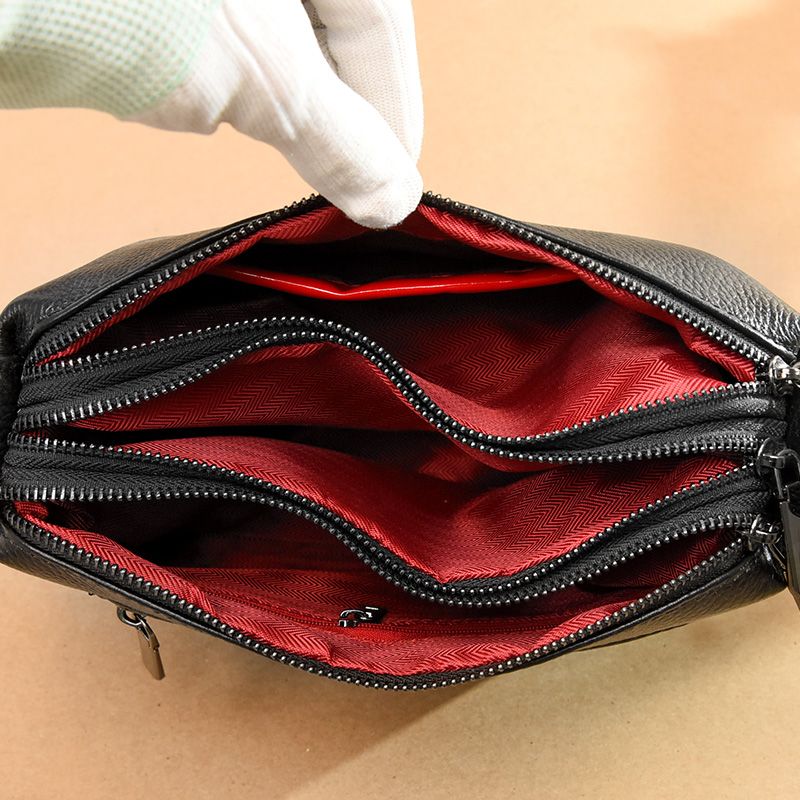 Bolso  de cuero genuino