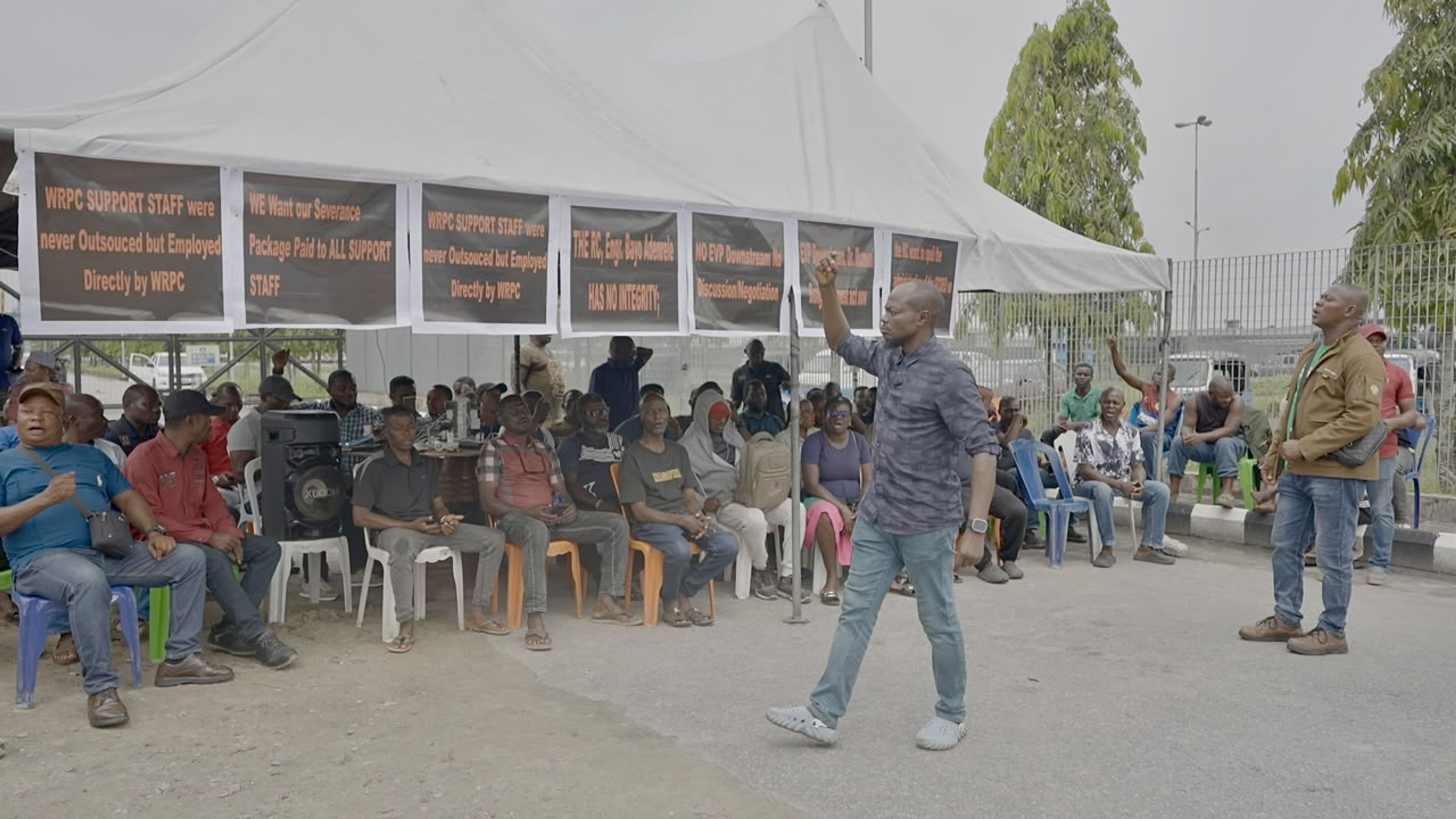 Warri Refinery Support Staff Sustain Protest Since October 5, Demand Severance Pay