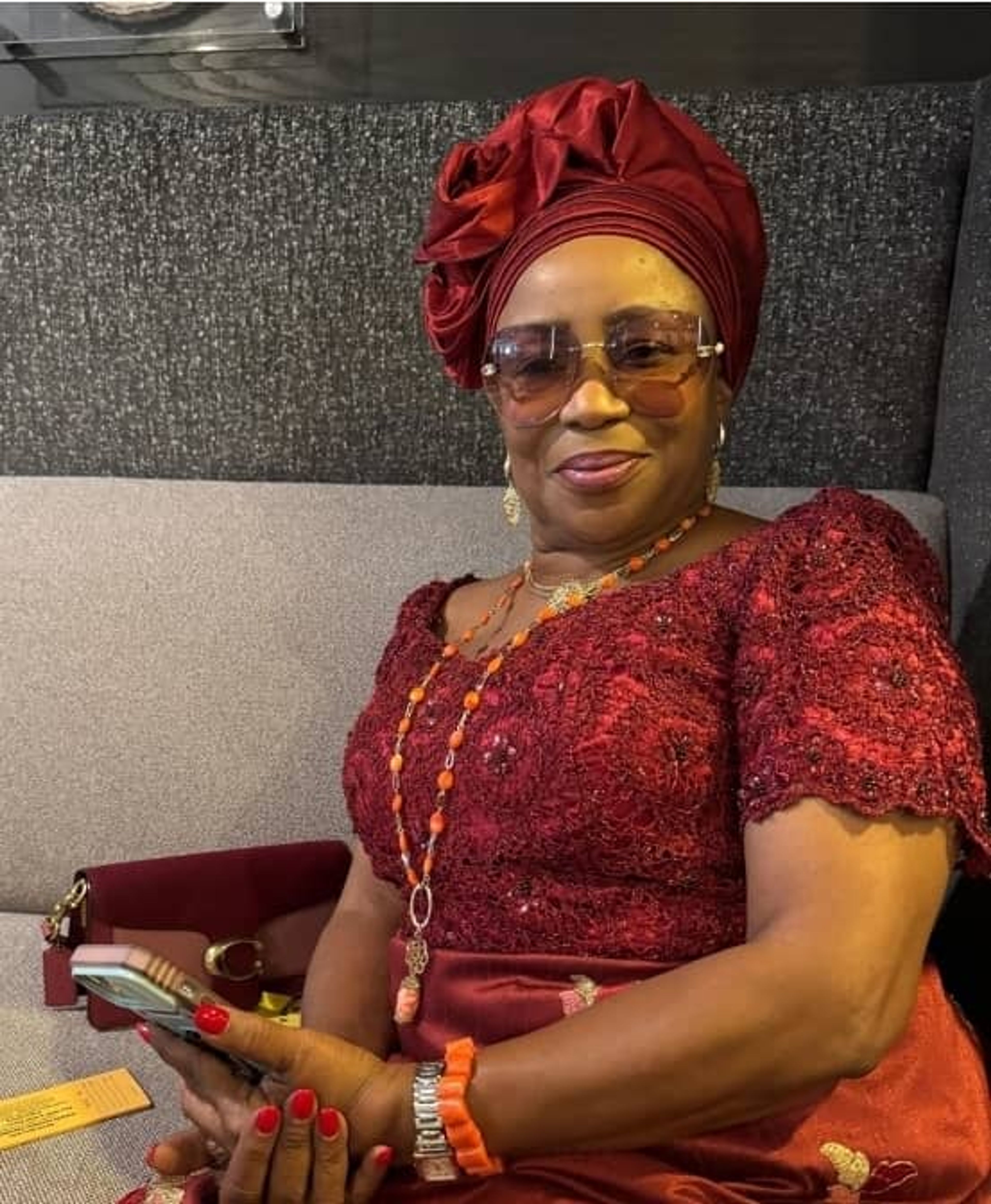 Mrs. Olubunmi Parker Shokoya, Matron of the Congress, San Francisco 2026.