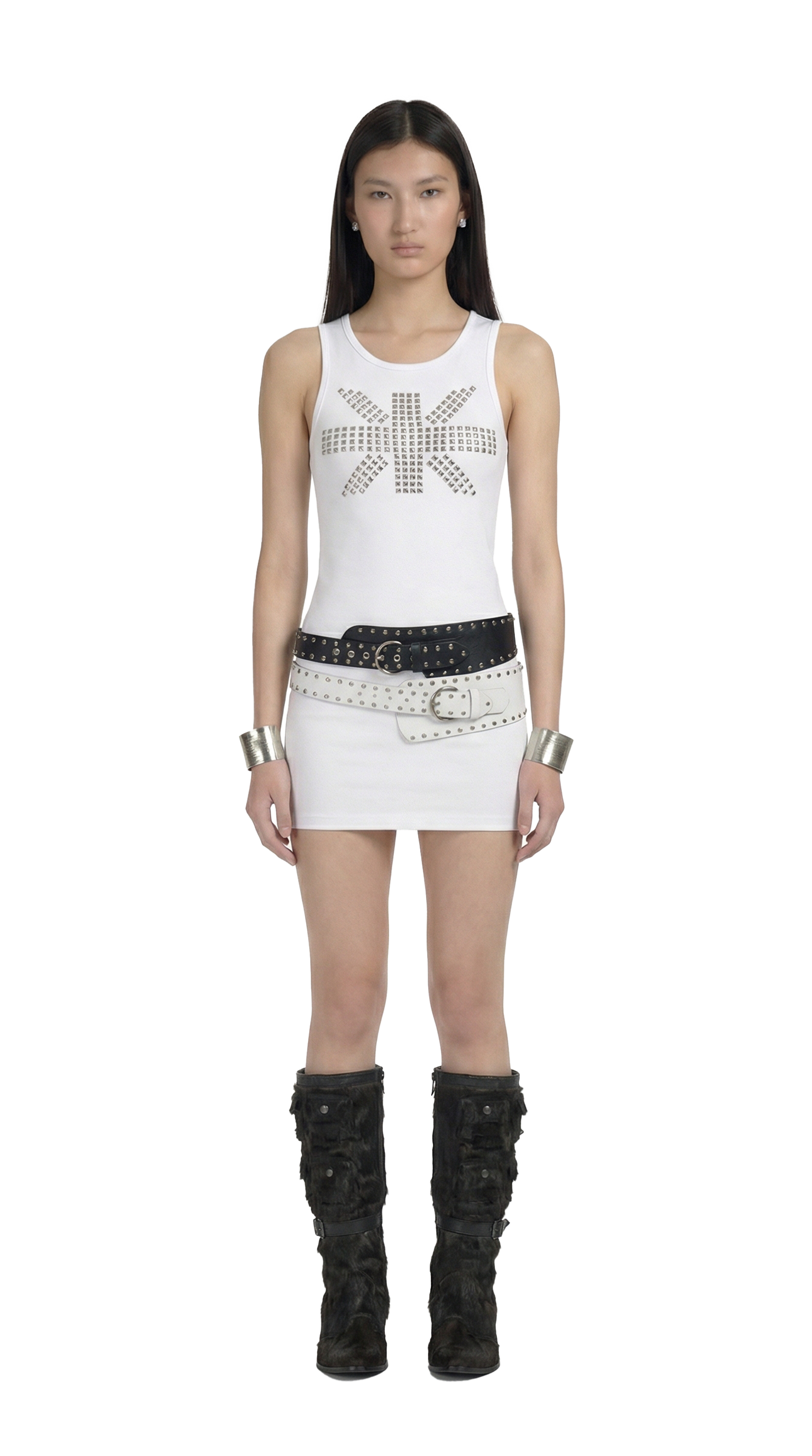 Union Jack Tank - White