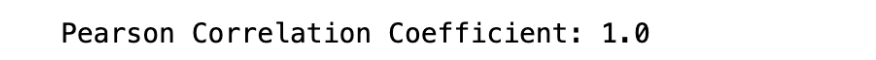Pearson Correlation Python Implementation